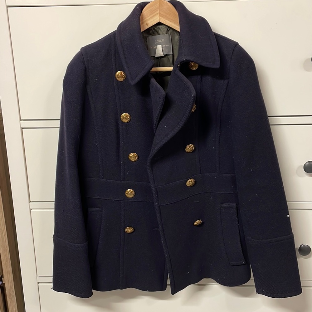 Jcrew Stadium pea coat